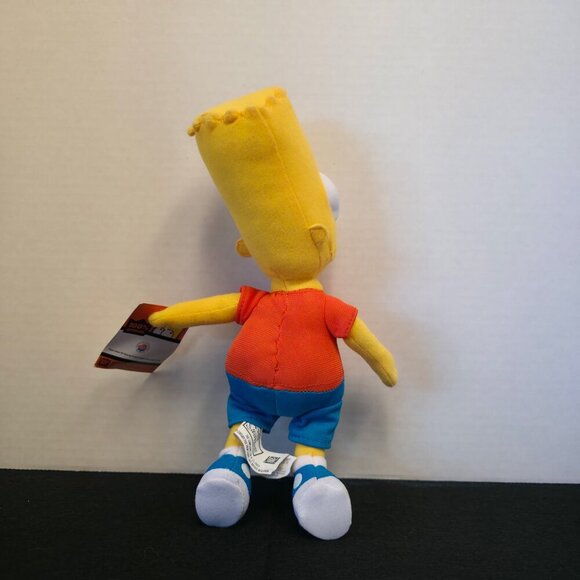 The Simpsons Bart Simpson Plush 10" Nanco 2005 Soft Toy Collectible - Picture 3 of 5